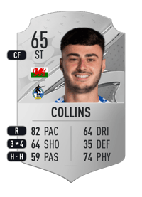 Aaron Collins Rare 65 OVR