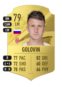 Alexandr Golovin Rare 79 OVR