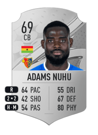 Kasim Adams Nuhu Rare 69 OVR