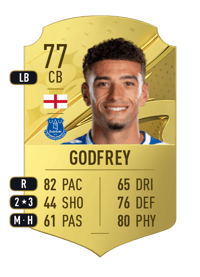 Ben Godfrey Rare 77 OVR