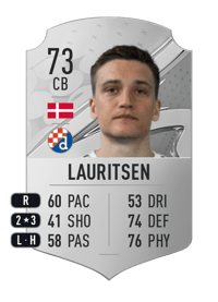 Rasmus Lauritsen Rare 73 OVR