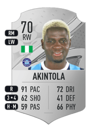 Babajide David Akintola Rare 70 OVR