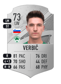 Benjamin Verbič Rare 73 OVR