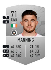 Ryan Manning Common 71 OVR