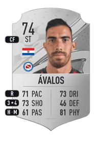 Gabriel Ávalos Rare 74 OVR