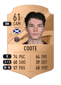 Ali Coote Rare 61 OVR