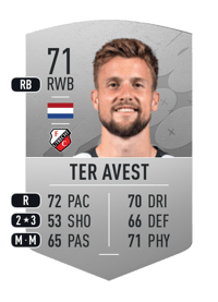 Hidde ter Avest Common 71 OVR