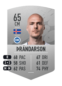 Aron Elís Þrándarson Common 65 OVR