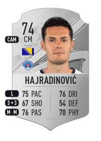 Haris Hajradinović Rare 74 OVR