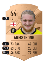 Luke Armstrong Rare 64 OVR