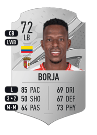 Cristian Borja Rare 72 OVR