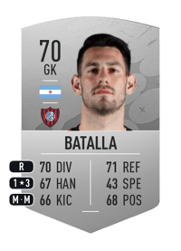 Augusto Batalla Common 70 OVR
