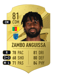 André-Franck Zambo Anguissa Rare 81 OVR