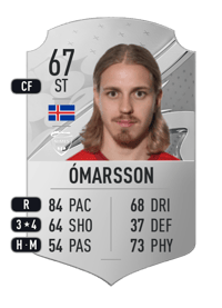 Elías Már Ómarsson Rare 67 OVR