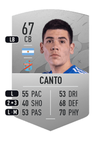 Gustavo Canto Common 67 OVR