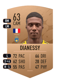 Djibril Dianessy Common 63 OVR