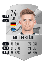 Maximilian Mittelstädt Rare 74 OVR