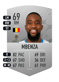 Isaac Mbenza Common 69 OVR