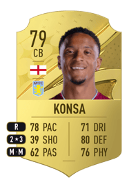 Ezri Konsa Rare 79 OVR