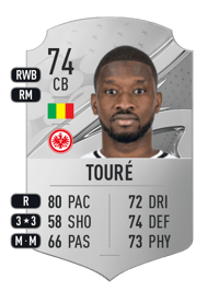 Almamy Touré Rare 74 OVR