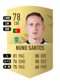 Nuno Santos Common 78 OVR