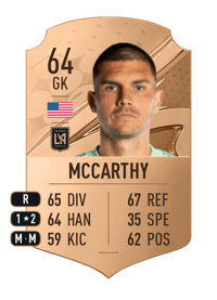 John McCarthy Rare 64 OVR