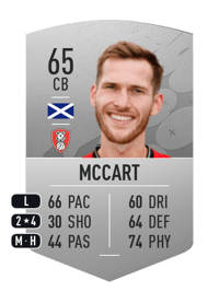 Jamie McCart Common 65 OVR