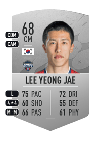 Lee Yeong Jae Common 68 OVR