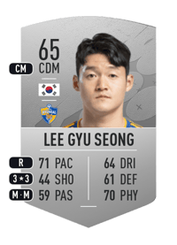 Lee Gyu Seong Common 65 OVR