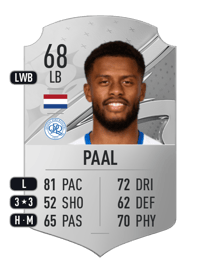 Kenneth Paal Rare 68 OVR