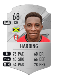 Wes Harding Rare 68 OVR