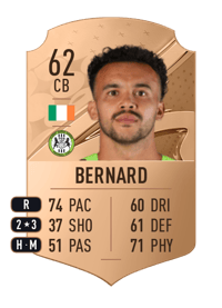 Dominic Bernard Rare 62 OVR
