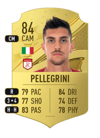 Lorenzo Pellegrini Rare 84 OVR