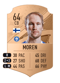Valtteri Moren Rare 64 OVR