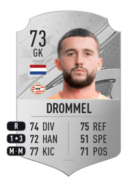 Joël Drommel Rare 73 OVR