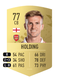 Rob Holding Common 77 OVR