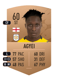 Dan Agyei Common 60 OVR