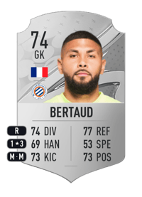 Dimitry Bertaud Rare 74 OVR