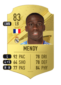 Ferland Mendy Rare 83 OVR