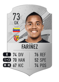 Wuilker Faríñez Rare 73 OVR