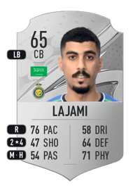 Ali Lajami Rare 65 OVR