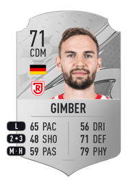 Benedikt Gimber Rare 71 OVR