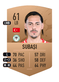 Yasir Subaşı Common 61 OVR
