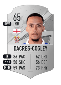 Josh Dacres-Cogley Rare 65 OVR
