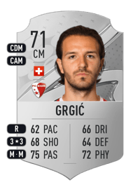 Anto Grgić Rare 71 OVR