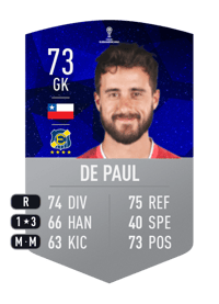 Fernando De Paul CONMEBOL SUDAMERICANA 73 OVR