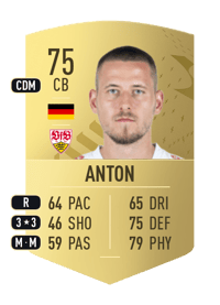 Waldemar Anton Common 75 OVR