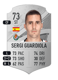 Sergi Guardiola Rare 73 OVR