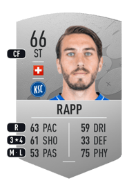Simone Rapp Common 66 OVR