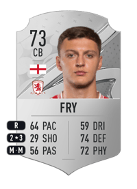 Dael Fry Rare 73 OVR